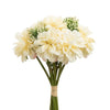 VRB Dec Plastic Tm 1 Bunch Dahlia Artifical Flower Bunch Fake Flowers For Gifting, Home, Office, Bedroom Decoration Items Flowers For Vase (Without Vase Pot)