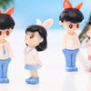 VRB Dec 2 Set Couples Miniature,Figurine,Statue for Valentine Gift, Home,Bedroom,Valentine,Gifts for Girlfriend, Living Room,Office,Restaurant Decor,Wedding,Showpiece,Gifts Figurines (Model 10)