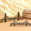 VRB Dec Brass 1 Set for Statue Study Office Desk Decor Showpiece Gift Decoration Accessories Items Decorative Showpeice for Home (London Bridge), Gold