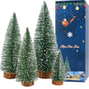VRB Dec 4 Pcs Christmas/Xmas  with Decorative Items/Chritsmas Tree Decoration for Home/Office/Living Decoration Xmas with Decorative Items ( 4 PCS COMBO TREE)