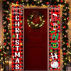 VRB Dec 1 Set Door Banner,Backdrop for Decorations,door Cloth,Merry Christmas,Wall Banner for Christmas Xmas (Design 1 Door Banner)