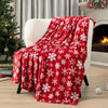 VRB Dec 1 Pcs Christmas Throw Blanket for Sofa,Table,Bedroom,Christmas Decorations Velvet Touch Ultra Plush Christmas Holiday Christmas Gifts for Friends,Family (50 x 60inch)