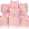 VRB Dec Small Thankyou Gift Boxes for Packaging/Gift Boxes for Gifting,hamper boxes for gift empty,Chocolates,Dry Fruits,Wedding & Pooja Gifts (20 Pcs Pink Thankyou Box With Ribbon.)
