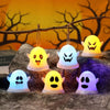 VRB Dec 6 Pcs Miniature Showpiece Set for Home Decor,Car Dashboard,Christmas,Valentine,Living Room,Gifts Figurines,Cake Decoration Items,Figurines for Home Decor. (6 Pcs Glowing Ghost Miniature)