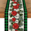 VRB DecTM 1pcs Christmas Table Runner Cloth for 6 Seater/Theme (12x68 inches) Table Runner for Dining Table,Christmas,Xmas,Decorations Items,Gift (Design 3)