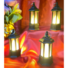 VRB Dec 4 Pcs Small Antique LED Lantern Pillar Candles Acrylic Flameless & Smokeless Decorative LED Tea Light Candle Perfect for Gifting, Home,Diwali, Christmas,Decorative Candles,Birthday (Model 4)