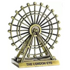 VRB Dec Brass 1 Set For Statue Study Office Desk Decor Showpiece Gift Decoration Accessories Items Decorative Showpeice For Home (The London Eye), Bronze