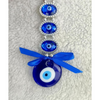 VRB Dec 1 Pcs Turkish OM Evil Eye Hanging for Home Entrance Door,Wall,Car Pendant Dashboard Ornament Good Luck and Prosperity Diwali Decoartion Gift Items | Lucky OM Nazar Battu (Design 3)
