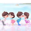 VRB Dec 2 Set Couples Miniature,Figurine,Statue for Valentine Gift, Home,Bedroom,Valentine,Gifts for Girlfriend, Living Room,Office,Restaurant Decor,Wedding,Showpiece,Gifts Figurines (Model 7)