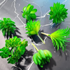 VRB Dec 6 Pcs Artificial Succulent Heads Small Mini Artificial Plants,Exquisite Faux Plant,Unpotted Faux Succulent for Craft, Small Plastic Succulent,Perfect for Gifting,Office Decor (6)