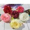 VRB Dec 12 Pcs Artificial Fabric Pheony Rose Fake Flowers Water Floating Flowers,Festival and Events, Home, Table, Bedroom, Pooja Room Decoration Items and DIY (Multi Assorted (Pack of 12pcs))