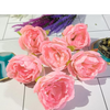 VRB Dec 12 Pcs Artificial Fabric Pheony Rose Fake Flowers Water Floating Flowers,Festival and Events, Home, Table, Bedroom, Pooja Room Decoration Items and DIY (Light Pink (Pack of 12pcs))