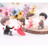 VRB Dec 2 Set Couples Miniature,Figurine,Statue for Valentine Gift, Home,Bedroom,Valentine,Gifts for Girlfriend, Living Room,Office,Restaurant Decor,Wedding,Showpiece,Gifts Figurines (Model 14)
