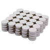 VRB Dec 100 Pcs Tealight Candles - 1.5 - 2 Hour Long Time Burn, Giant 100  Packs -White Smokeless Tealight Unscented Candles For,Diwali (Pack Of 100, White Unscented Tealight), Wax