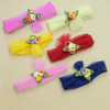 VRB Dec 6 pcs Net Bands with Flower Bunch (Ready-to-Use) for Gift Packing,Wedding Trousseau Packing,Gift,Flowers,Flower Bunch for Hamper,(Multicolor) (6 Pcs Ready to Use Hamper Net with Brooch)