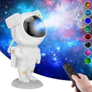 VRB DecTM 1Pcs Astronaut Galaxy Projector,Galaxy Projector,Astronaut Galaxy Light Projector/Gadgets for Kids/Space Light for Room/Night Light Projector