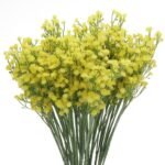 VRB DecTM 5 Pcs Artificial Baby's Breath Gypsophila Bouquets Flower Sticks for Home Decoration | Faux Flowers for Vases | Decoration Items for Living Room|Home Decor|Diwali Decor|Chritmas