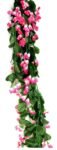 VRB Dec™ Artificial Rose Orchid Flowers Bunch | Orchid Hanging Flowers Decoration|Artificial Flower for Home Decor Wall Hanging for Diwali/Ganpati/Christmas/Valentine Decoration.