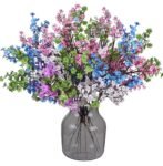 VRB DecTM 5 Pcs Artificial Baby's Breath Gypsophila Flower Sticks for Home Decoration | Faux Flowers for Vases | Decoration Items for Living Room|Home Decor|Diwali Decor|Chritmas