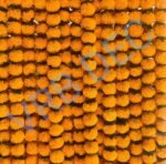 VRB Dec™ 5 Pcs Artificial Marigold Flowers with Leaves for Decoration Long Marigold Garlands for Decoration Toran Indian genda phool for Wedding & Festivals