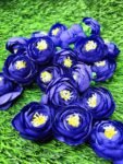 VRB Dec™ 50 Pcs Artificial Small Pheony Flowers Fake Water Floating Flowers for Pooja Thali, Festival and Events, Home Decor,Table, Pooja Room, Diwali Decoration Items and DIY Craft