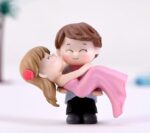 VRB Dec 2 Set Couples Miniature,Figurine,Statue for Valentine Gift, Home,Bedroom,Valentine,Gifts for Girlfriend, Living Room,Office,Restaurant Decor,Wedding,Showpiece,Gifts Figurines (Model 9)