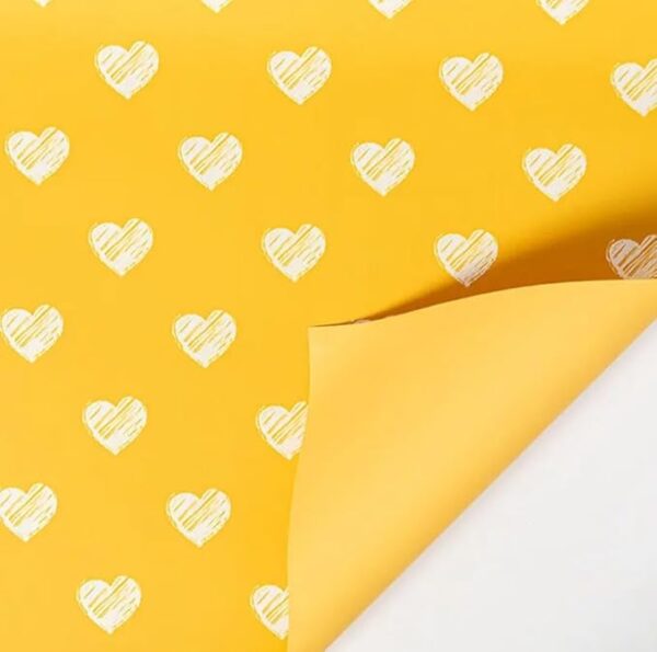 VRB Dec 20pcs Gift Wrapping Paper Sheet,Gift Paper,Gift Wrap Roll,Gift Cover Rapping Paper,Gift Packing Materials,Wrapping Paper for Gift Packing Birthday,valentine,Anniversary,Diwali,Christmas. (20 Pcs Small Heart Printed Design Paper)