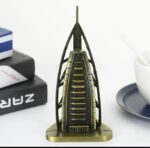 VRB Dec Brass Tm 1 Set For Statue Study Office Desk Decor Showpiece Gift Decoration Accessories Items Decorative Showpeice For Home (Burj Al Arab Hotel), Bronze