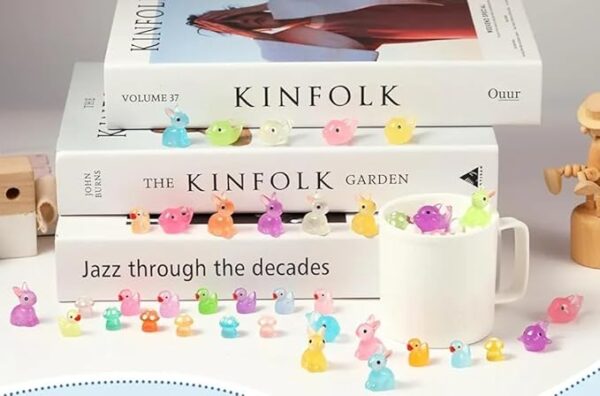 VRB Dec 20pcs Small Miniature Decor Items/Miniature/Toys for Garden Decorations,Toys for Garden/Miniature Garden Accessories for Home Decor,Figurines, Cake Decoration Items (Small Bird)