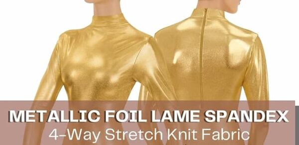VRB Dec 3 MTR 60 Inch Net Gold Cloth for Decoration,Baby Photoshoot Props Cloth for Decoration,Parties,Costumes, Gift Packing,Party Decor,Backdrop for Wedding mandap,Pooja (Golden Metallic, 3 MTR)
