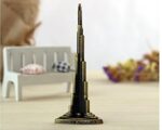 VRB Dec Brass Tm 1 Set for Statue Study Office Desk Decor Showpiece Gift Decoration Accessories Items Decorative Showpeice Home (Burj Khalifablack,Gold)