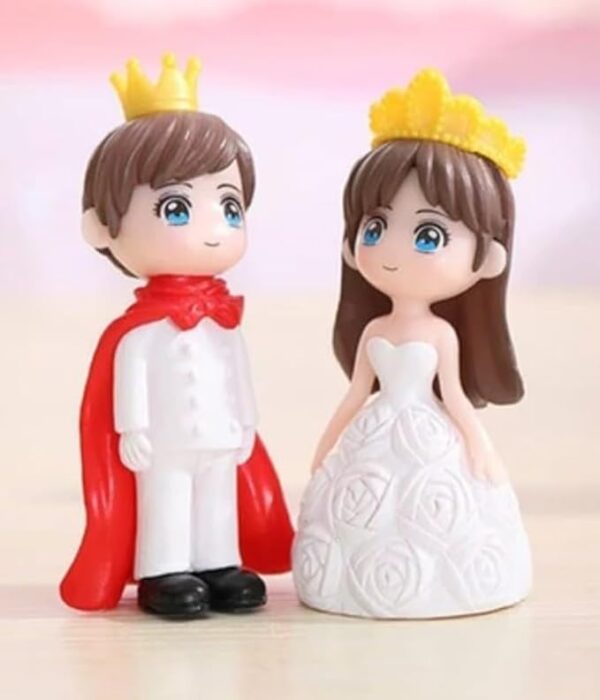 VRB Dec 2 Set Couples Miniature,Figurine,Statue for Valentine Gift, Home,Bedroom,Valentine,Gifts for Girlfriend, Living Room,Office,Restaurant Decor,Wedding,Showpiece,Gifts Figurines (Model 6)