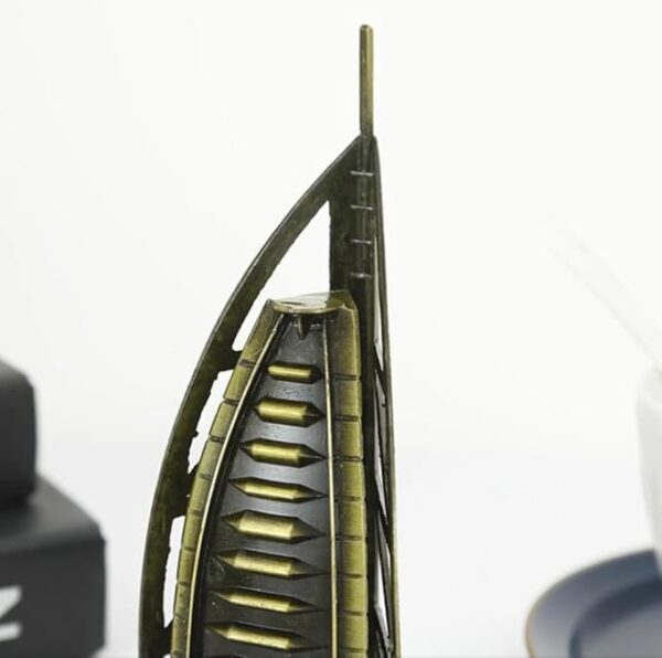 VRB Dec Brass Tm 1 Set For Statue Study Office Desk Decor Showpiece Gift Decoration Accessories Items Decorative Showpeice For Home (Burj Al Arab Hotel), Bronze