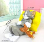 VRB Dec 1 Set Car Dashboard Decoration Items,Car Decor Accessories for Dashboard,Miniature Toys, car Accessories,car Decor/Dashboard Accessories. (Tom & Jerry Design)