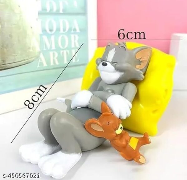 VRB Dec 1 Set Car Dashboard Decoration Items,Car Decor Accessories for Dashboard,Miniature Toys, car Accessories,car Decor/Dashboard Accessories. (Tom & Jerry Design)