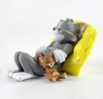 VRB Dec 1 Set Car Dashboard Decoration Items,Car Decor Accessories for Dashboard,Miniature Toys, car Accessories,car Decor/Dashboard Accessories. (Tom & Jerry Design)