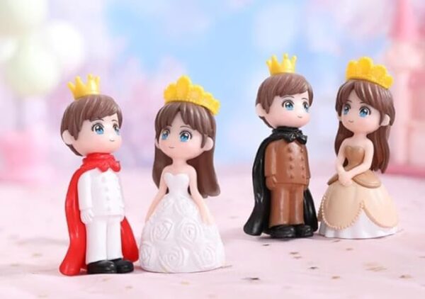 VRB Dec 2 Set Couples Miniature,Figurine,Statue for Valentine Gift, Home,Bedroom,Valentine,Gifts for Girlfriend, Living Room,Office,Restaurant Decor,Wedding,Showpiece,Gifts Figurines (Model 6)