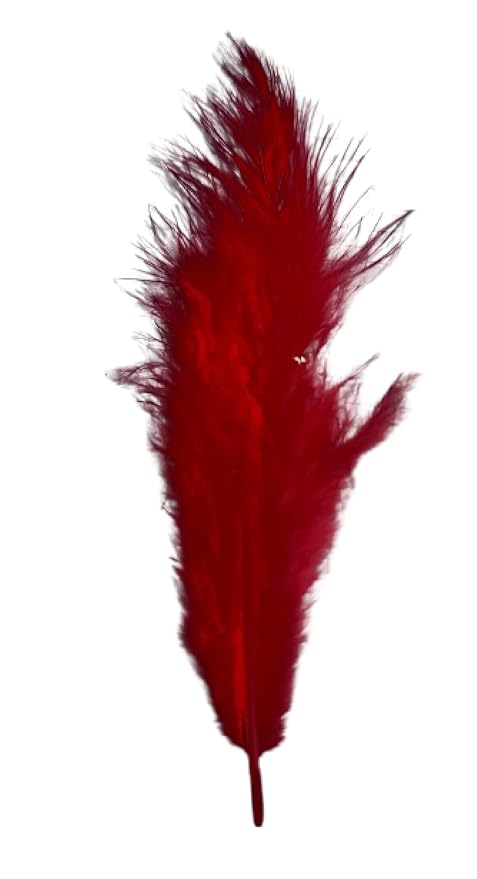 VRB Dec 90 Pcs Natural Dyed Feathers for Crafts/Craft Materials/Art and Craft kit & Dream Catcher Making Feathers for Kids Handmade Wedding DIY Decorations Natural Feather.