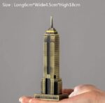 VRB Dec 1 Set for Statue Study Office Desk Decor Showpiece Gift Decoration Accessories Items Decorative Showpeice for Home (The Empire State)