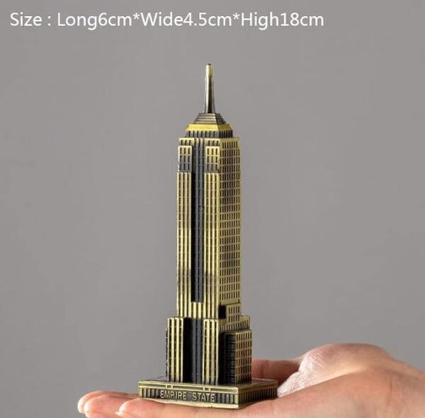VRB Dec 1 Set for Statue Study Office Desk Decor Showpiece Gift Decoration Accessories Items Decorative Showpeice for Home (The Empire State)