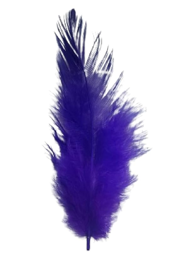 VRB Dec 90 Pcs Natural Dyed Feathers for Crafts/Craft Materials/Art and Craft kit & Dream Catcher Making Feathers for Kids Handmade Wedding DIY Decorations Natural Feather.