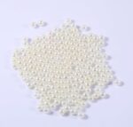 VRB Dec 1200 Pcs Artificial Pearls beads Moti Pearls Beads for Jewellery Making, beads for bracelet making, resin art,beads, Crafting, Scrap Booking and Embroidery DIY Craft (4MM (1200Pcs), Off-white) (Copy)