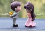 VRB Dec 2 Set Couples Miniature,Figurine,Statue for Valentine Gift, Home,Bedroom,Valentine,Gifts for Girlfriend, Living Room,Office,Restaurant Decor,Wedding,Showpiece,Gifts Figurines (Model 8).