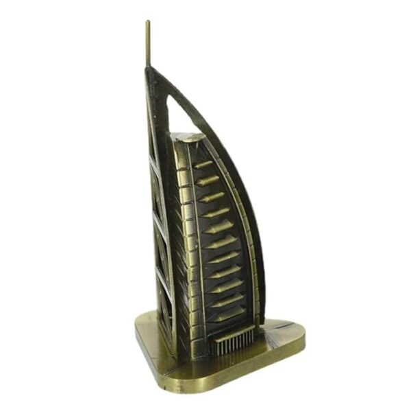 VRB Dec Brass Tm 1 Set For Statue Study Office Desk Decor Showpiece Gift Decoration Accessories Items Decorative Showpeice For Home (Burj Al Arab Hotel), Bronze