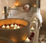 VRB Dec 12 pcs Acrylic Flameless & Smokeless Decorative Candles Led Tea Light Candle Perfect for Gifting, Home, Birthday, Diwali, Christmas,Decorative Candles,Balcony, Birthday (Water Sensored - 12Pcs)