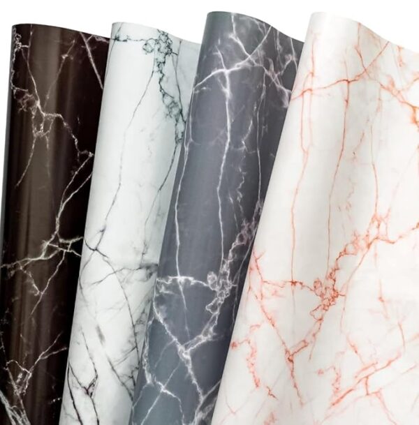 VRB Dec 20pcs Gift Wrapping Paper Sheet/Gift Paper For packing/Gift Papers Sheets/Gift Wrapper/Gift Packing Material Wrapping Paper for Gift Packing Birthday,Anniversary,Diwali,Christmas.(Marble Sheet Design)