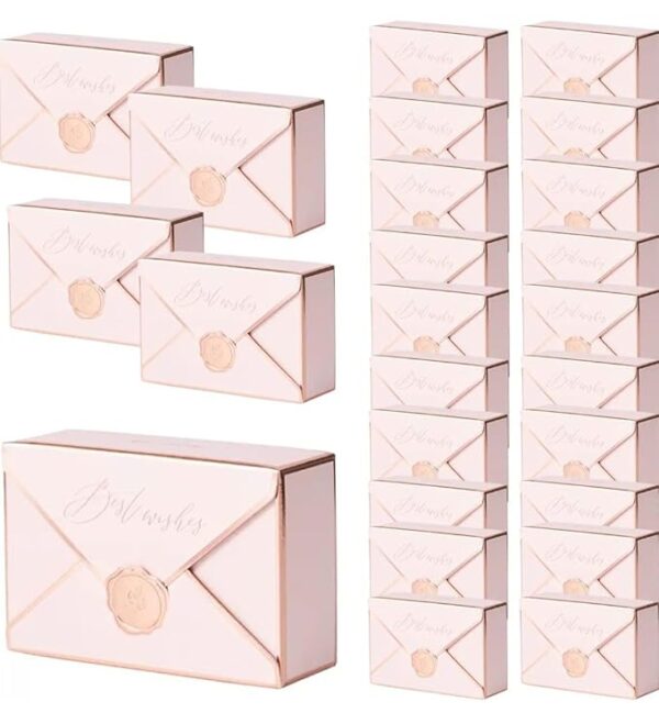 VRB Dec 20pcs Gift Boxes for Packaging/Gift Boxes for Gifting,hamper boxes for gift empty,gift hamper box for gifting,return Gifting,Chocolates, Dry Fruits, Wedding & Pooja Gifts. (20 Pcs - Pink)