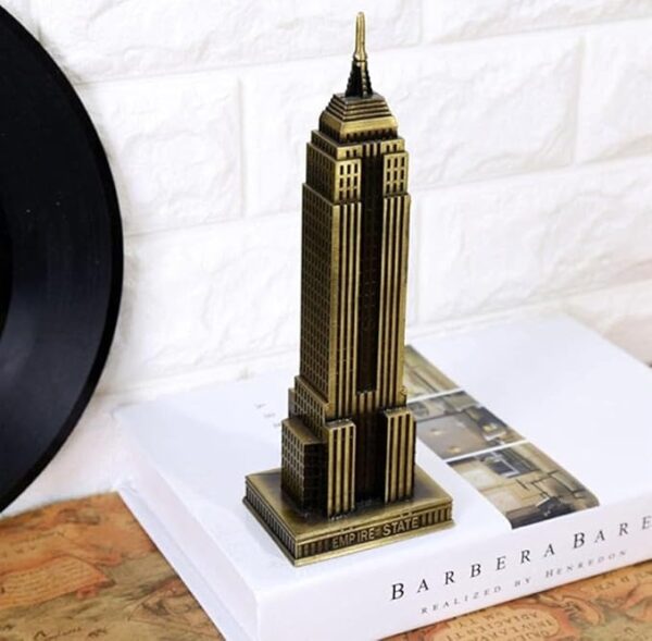 VRB Dec 1 Set for Statue Study Office Desk Decor Showpiece Gift Decoration Accessories Items Decorative Showpeice for Home (The Empire State)