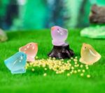 VRB Dec 20pcs Small Miniature Decor Items/Miniature/Toys for Garden Decorations,Toys for Garden/Miniature Garden Accessories for Home Decor,Figurines, Cake Decoration Items (Small Bird)