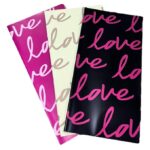 VRB Dec 20pcs Gift Wrapping Paper Sheet,Gift Paper,Gift Wrap Roll,Gift Cover Rapping Paper,Gift Packing Materials,Wrapping Paper for Gift Packing Birthday,valentine,Anniversary,Diwali,Christmas. (20 Pcs Love Printed Design Paper)